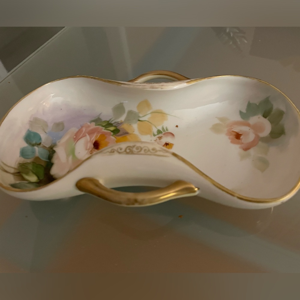 Nippon Hand Painted Vintage China Dish